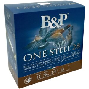 Baschieri & Pellagri 12/70 One Steel 2,7mm 28g., 25 Stück