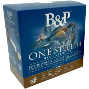 Baschieri & Pellagri 12/70 One Steel HV 2,7mm 34g., 25 Stück