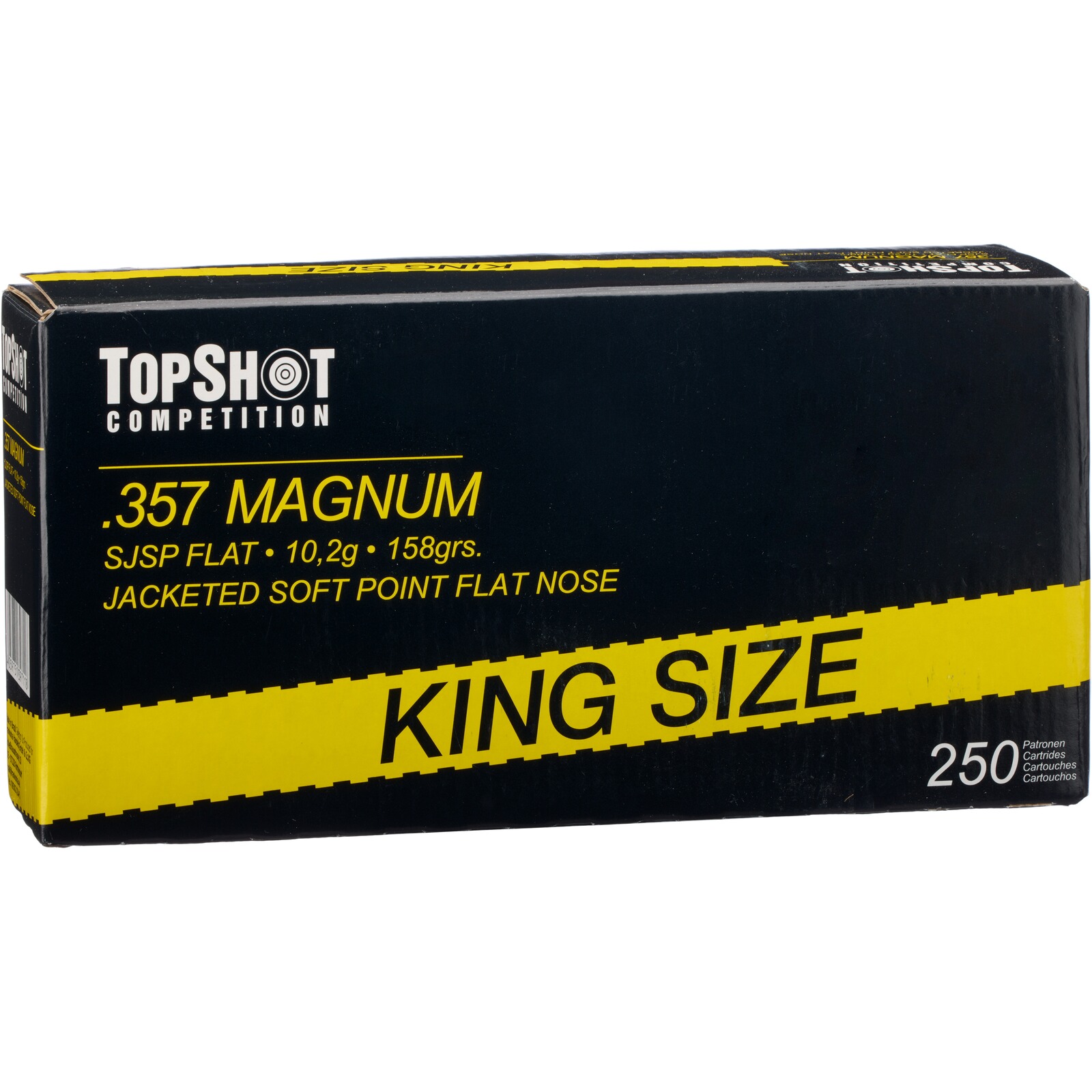 TOPSHOT Competition .357 Magnum SJSP 10,2g/158grs., 250 Stück
