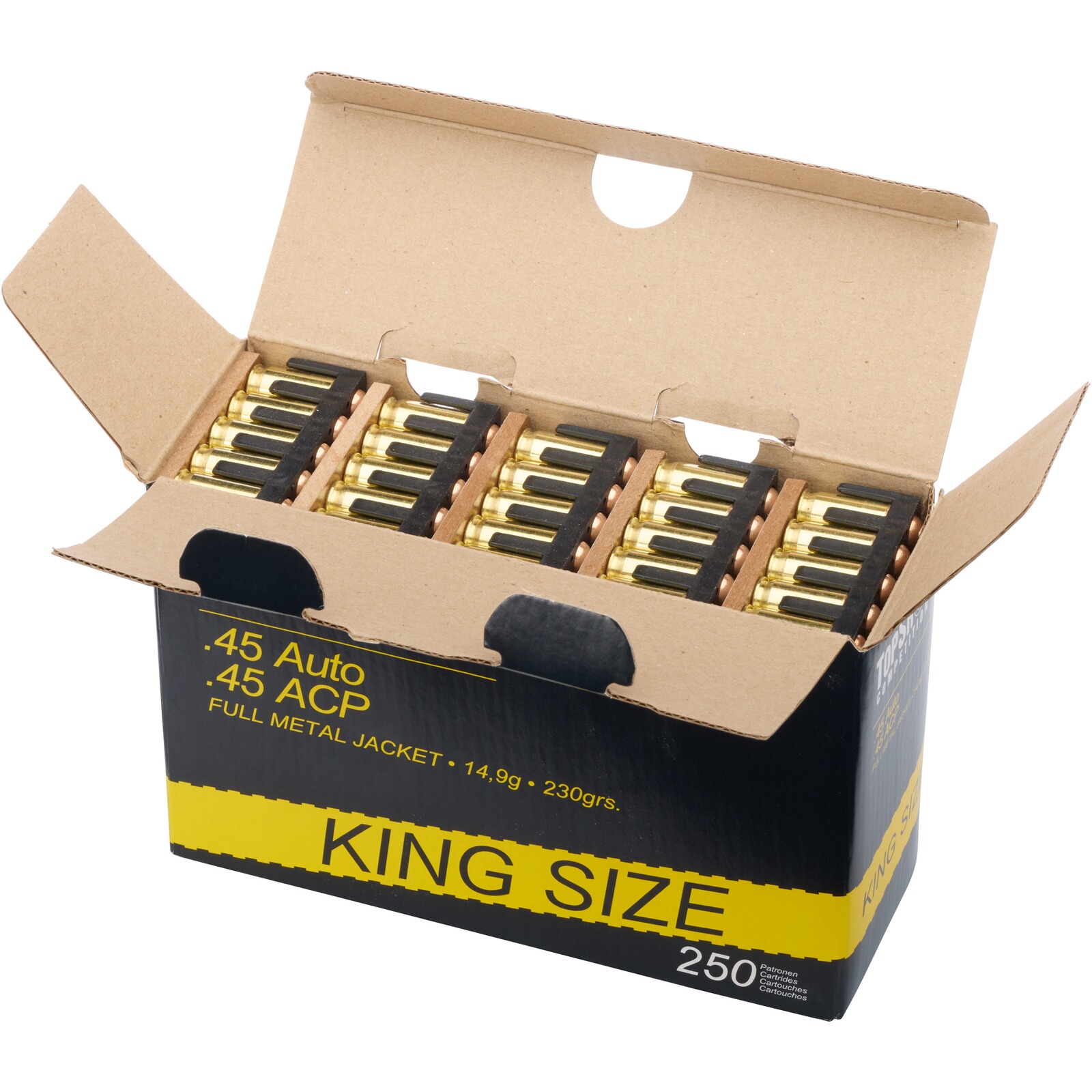 TOPSHOT Competition .45 ACP FMJ 14,9g/230grs., 250 Stück