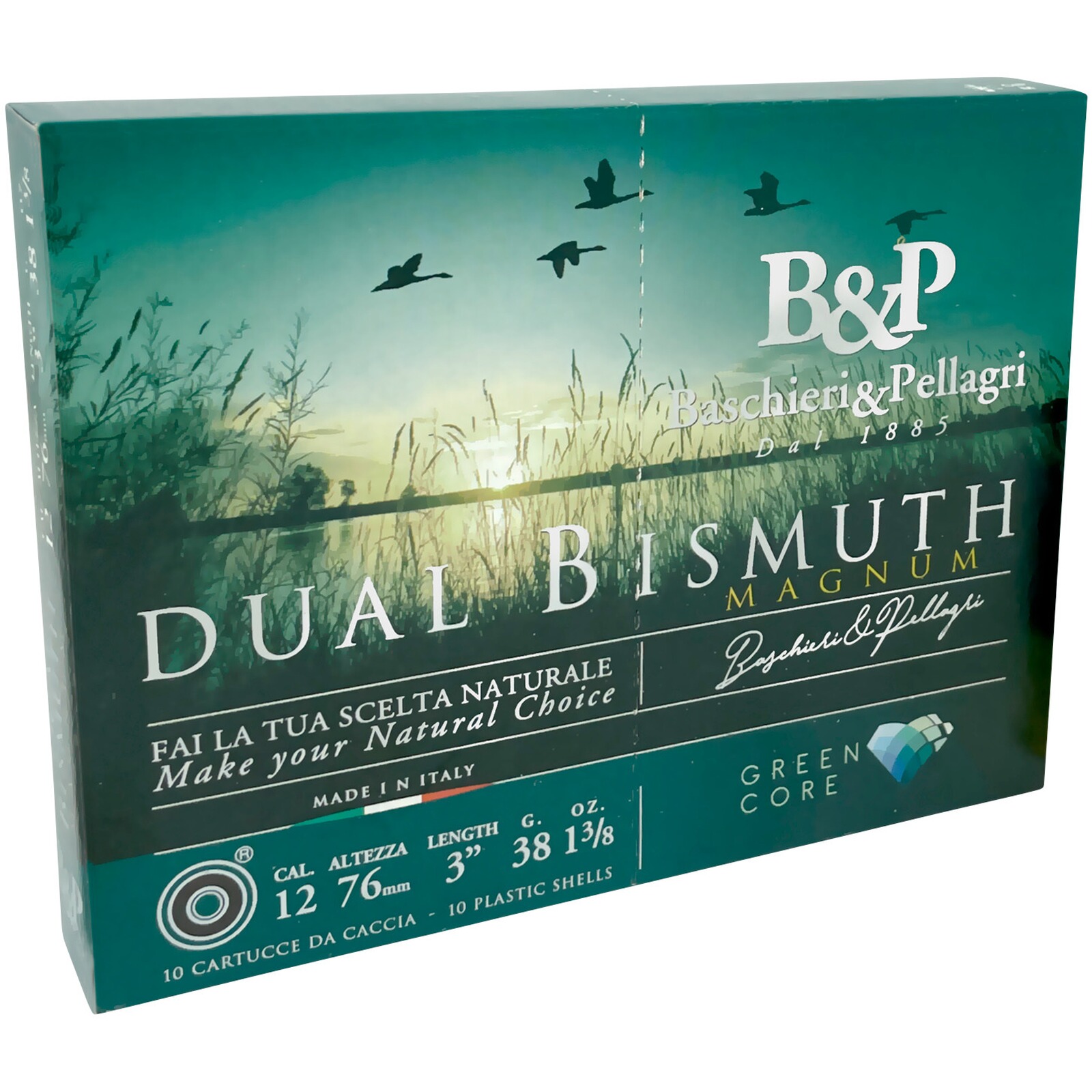 Baschieri & Pellagri 12/76 Dual Bismuth 3,1+3,3mm 38g, 10 Stück