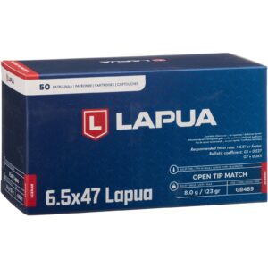 Lapua 6,5x47 Lapua Scenar OTM 8g/123grs., 50 Stück