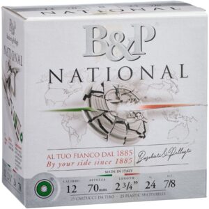 Baschieri & Pellagri 12/70 National Skeet 2,25mm 24g, 25 Stück