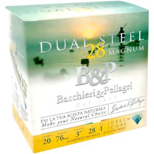 Baschieri & Pellagri 20/76 Dual Steel Magnum 3,1+3,3mm 28g, 25 Stück