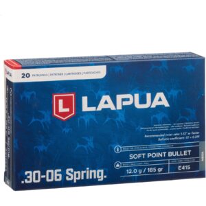 Lapua .30-06 Spr. Mega Teilmantel SP 12g/185grs., 20 Stück