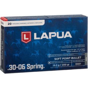 Lapua .30-06 Spr. MEGA Teilmantel SP 13g/200grs., 20 Stück