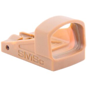 Shield Rotpunktvisier SMSc, Flat Dark Earth, Glaslinse, 8 MOA Punkt