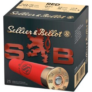Sellier & Bellot 28/70 Red 3mm 28g, 25 Stück