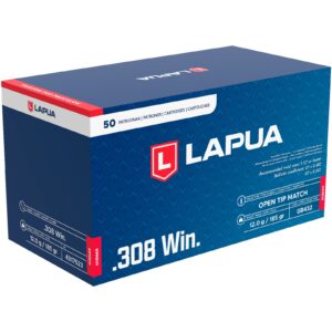 Lapua .308 Win. Scenar OTM 12g/185grs., 50 Stück
