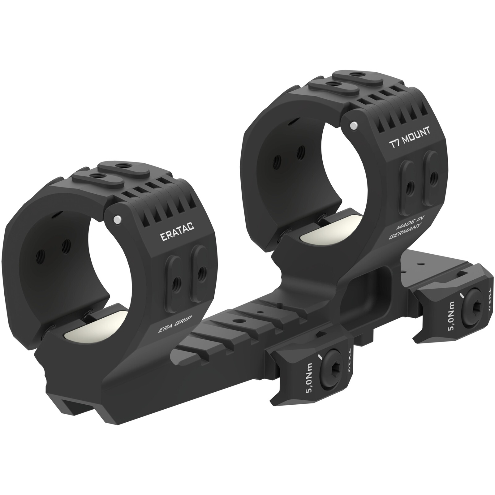 ERATAC Blockmontage T7 verlängerte Ausführung, Ø 34mm, Bauhöhe 23mm, Vorneigung 20MOA
