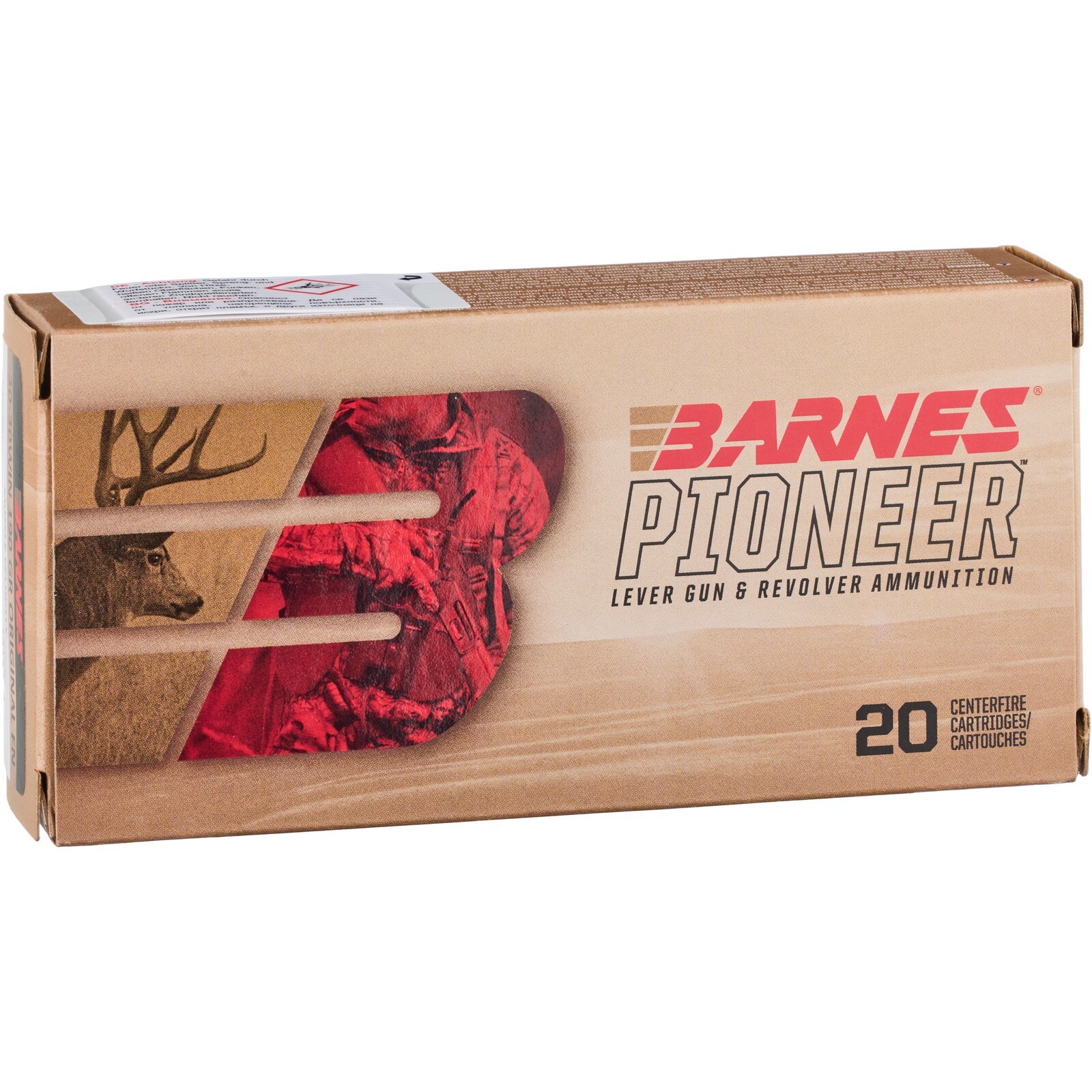 Barnes .30-30 Winchester Pioneer JHP 12,3g/190grs., 20 Stück