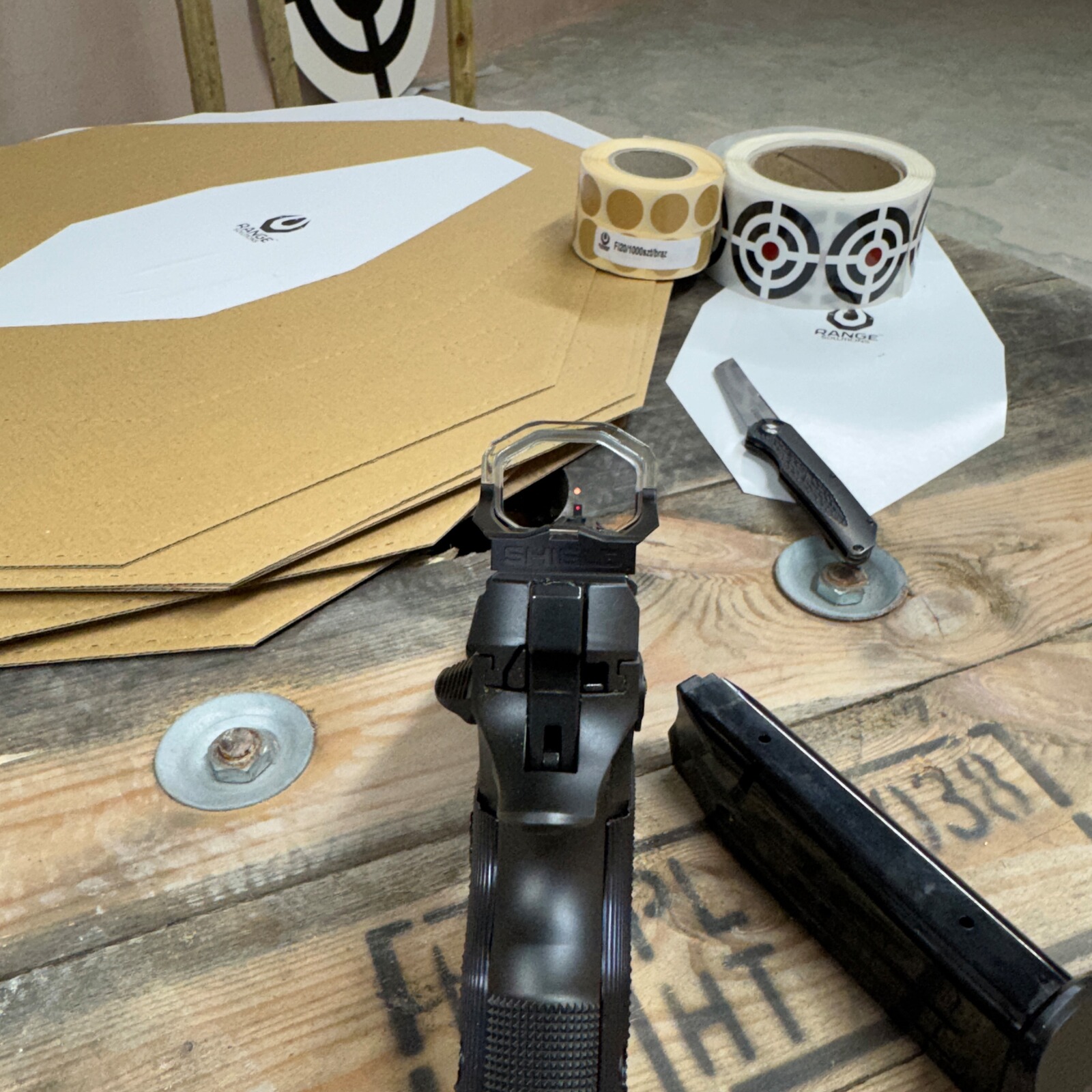 Shield Rotpunktvisier OMSx, 2 MOA Dot m. 65 MOA Ring
