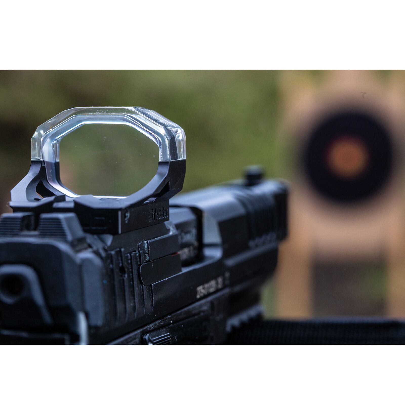Shield Rotpunktvisier OMSx, 2 MOA Dot m. 65 MOA Ring
