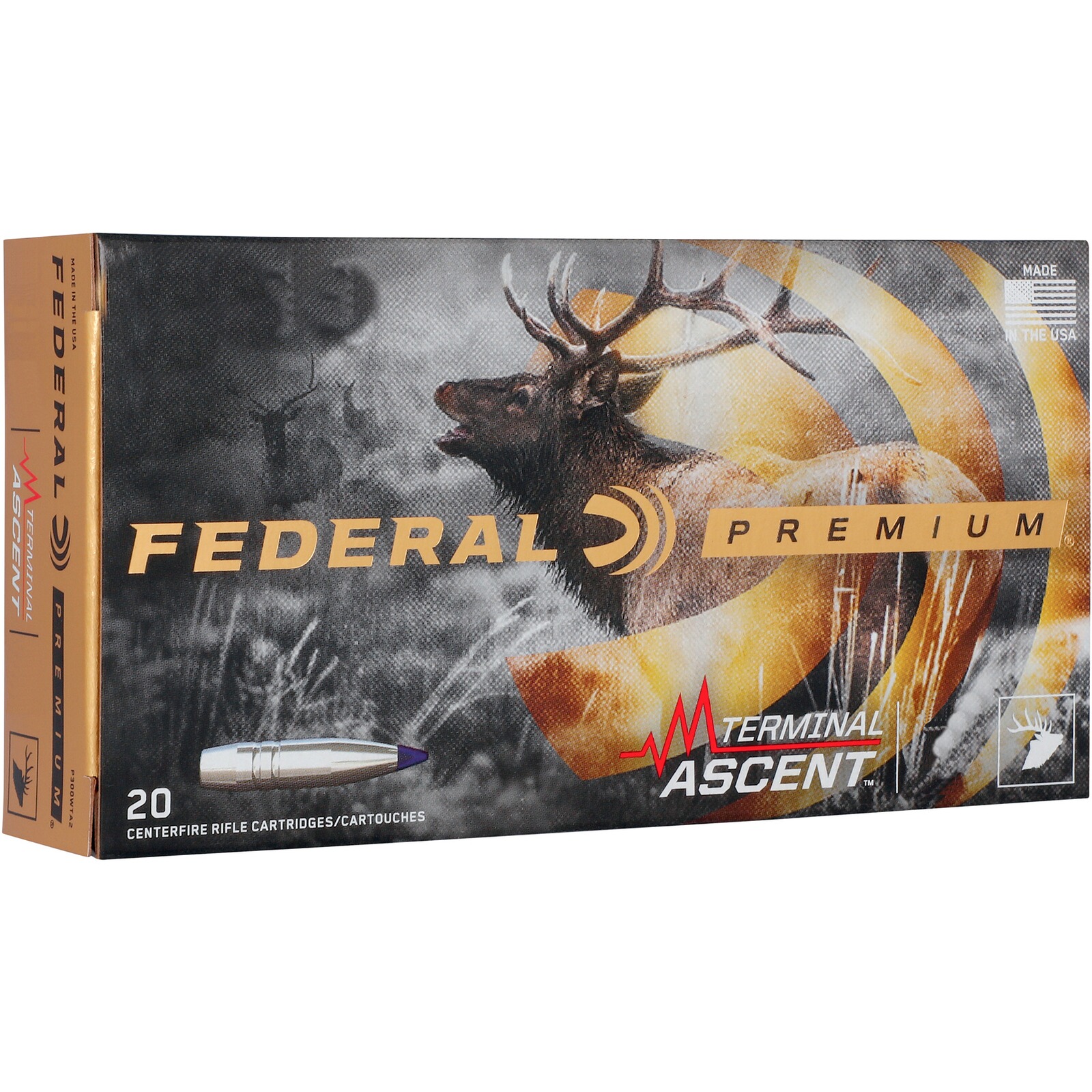 Federal Ammunition 6,5 Creedmoor Terminal Ascent 8,4g/130grs, 20 Stück