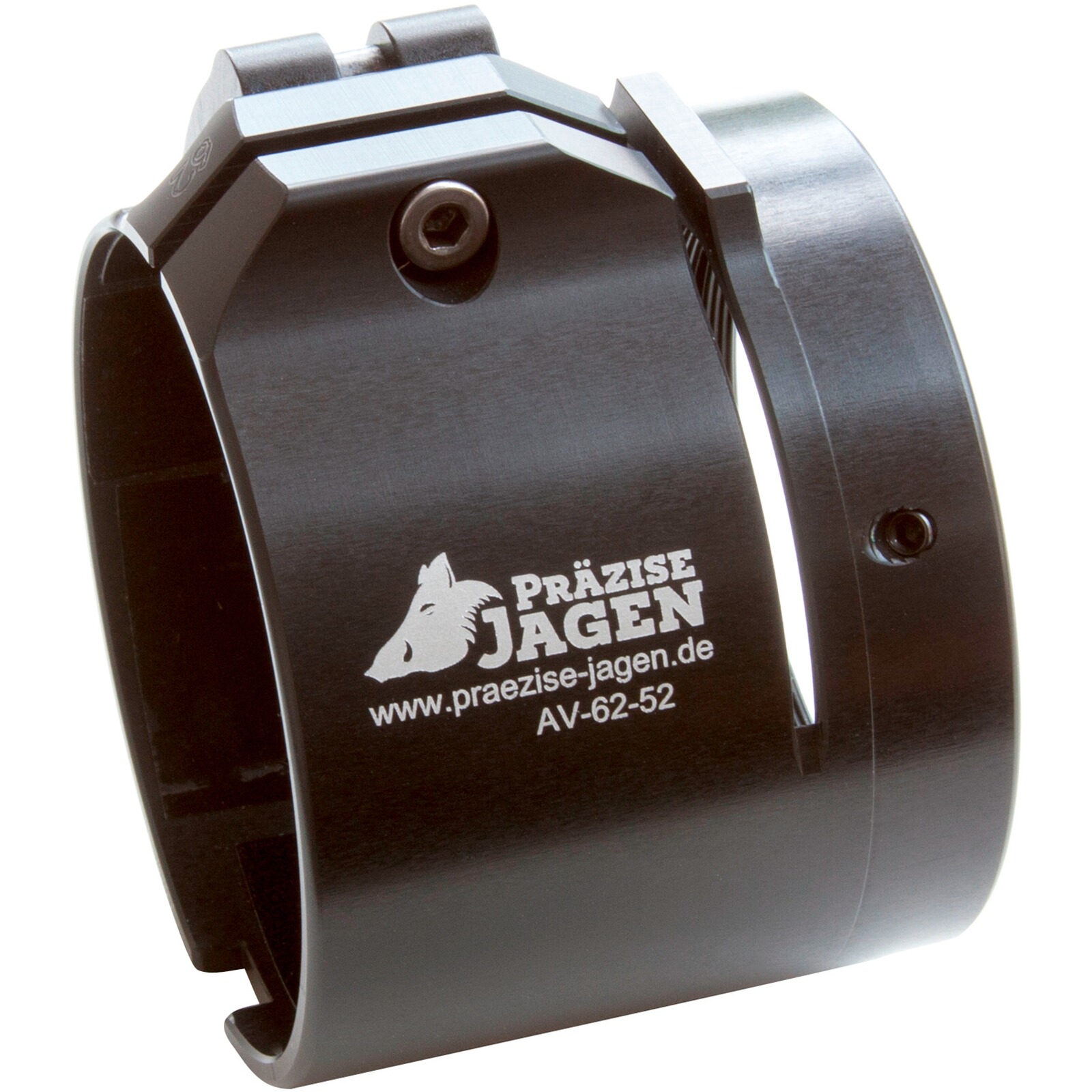Präzise Jagen ADVANCED Schnellspann-Adapter M52x0,75, 62,0 mm