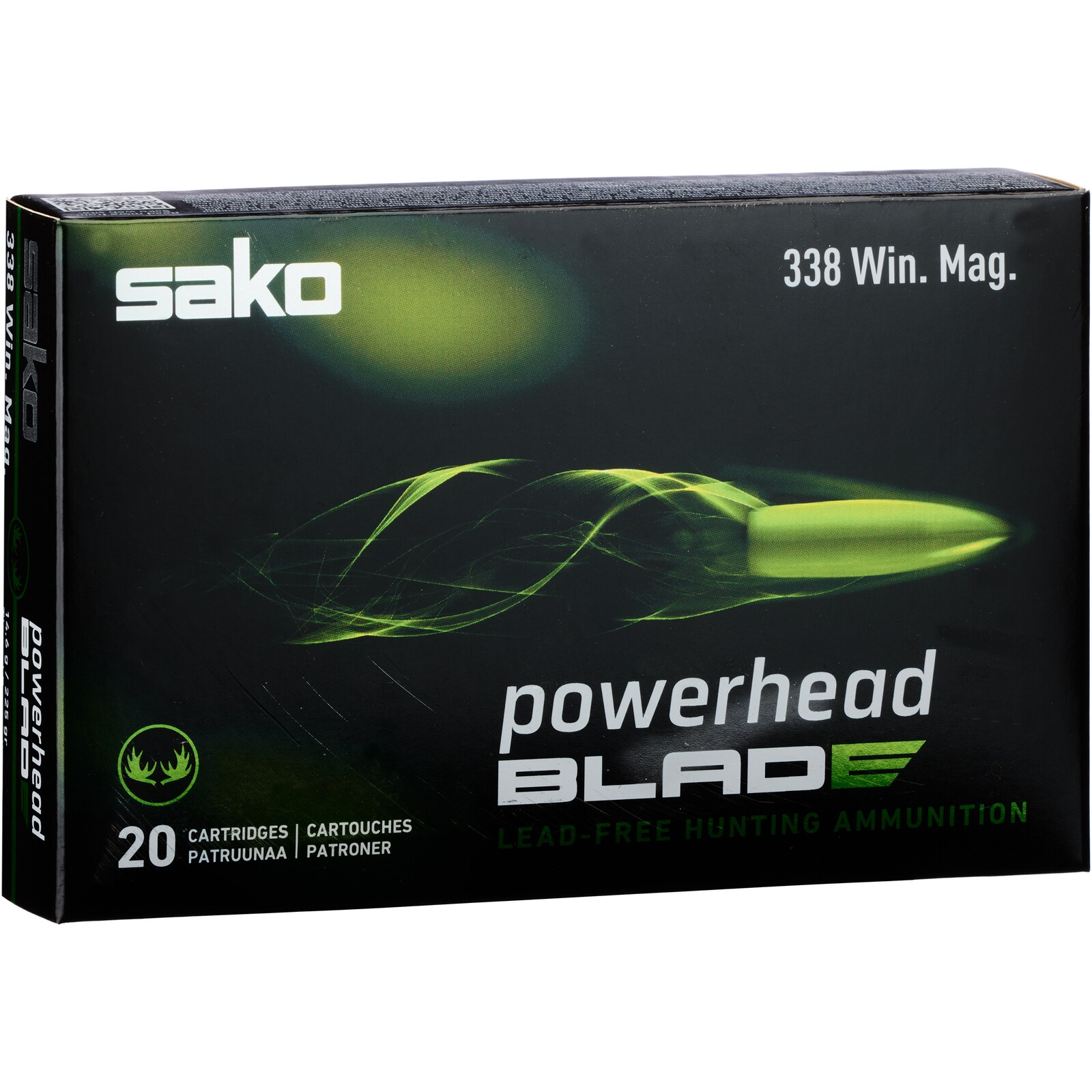Sako .338 Win. Mag. Powerhead Blade 14,6g/225grs., 20 Stück