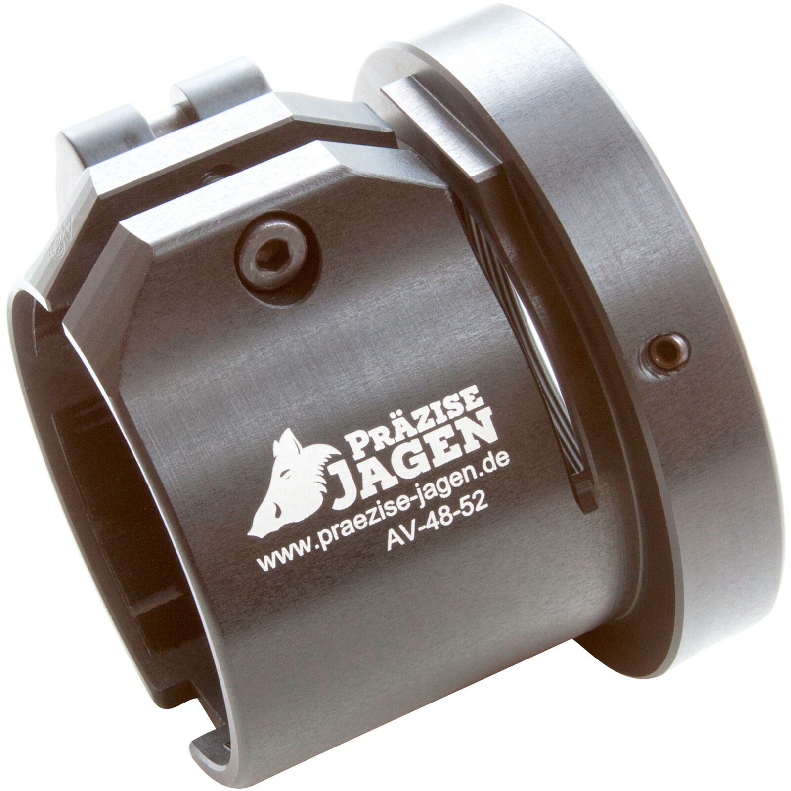 Präzise Jagen ADVANCED Schnellspann-Adapter M52x0,75, 48,0 mm