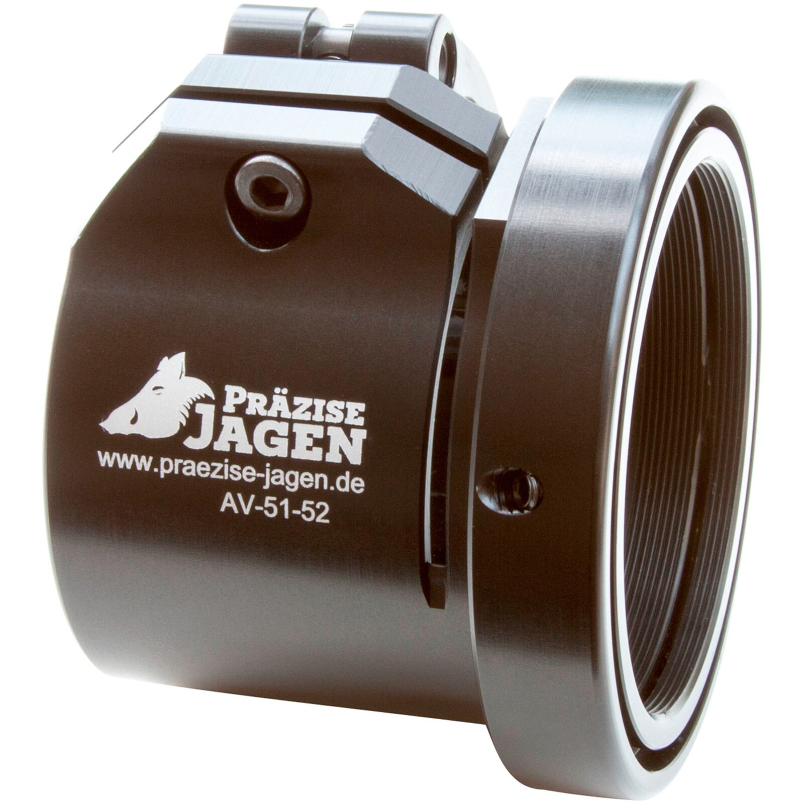 Präzise Jagen ADVANCED Schnellspann-Adapter M52x0,75, 51,0 mm