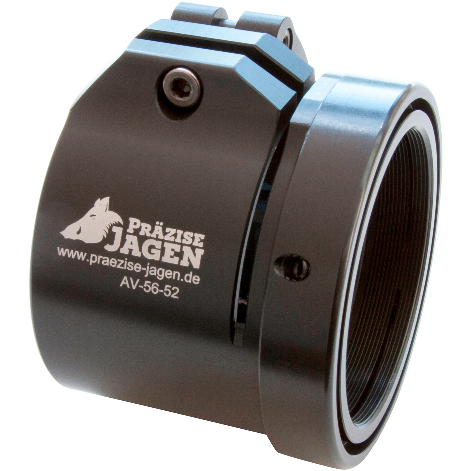 Präzise Jagen ADVANCED Schnellspann-Adapter M52x0,75, 56,0 mm