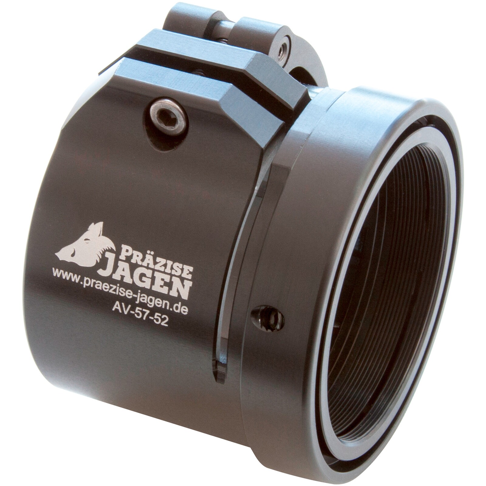 Präzise Jagen ADVANCED Schnellspann-Adapter M52x0,75, 57,0 mm