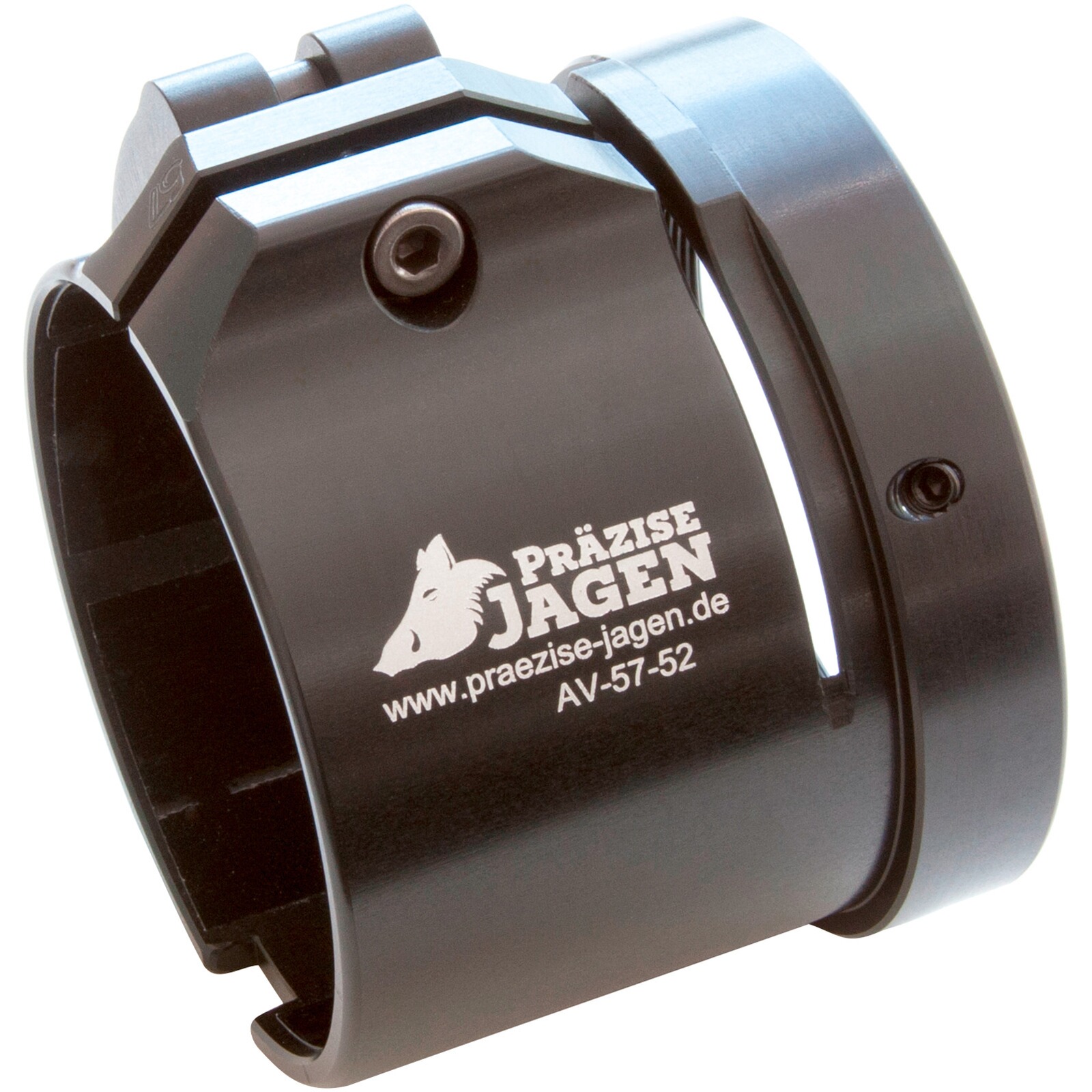 Präzise Jagen ADVANCED Schnellspann-Adapter M52x0,75, 57,0 mm