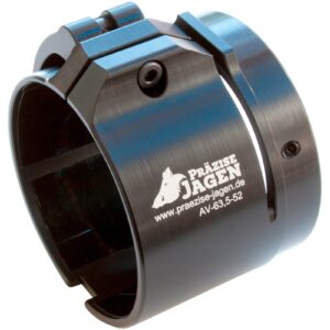 Präzise Jagen ADVANCED Schnellspann-Adapter M52x0,75, 63,5 mm