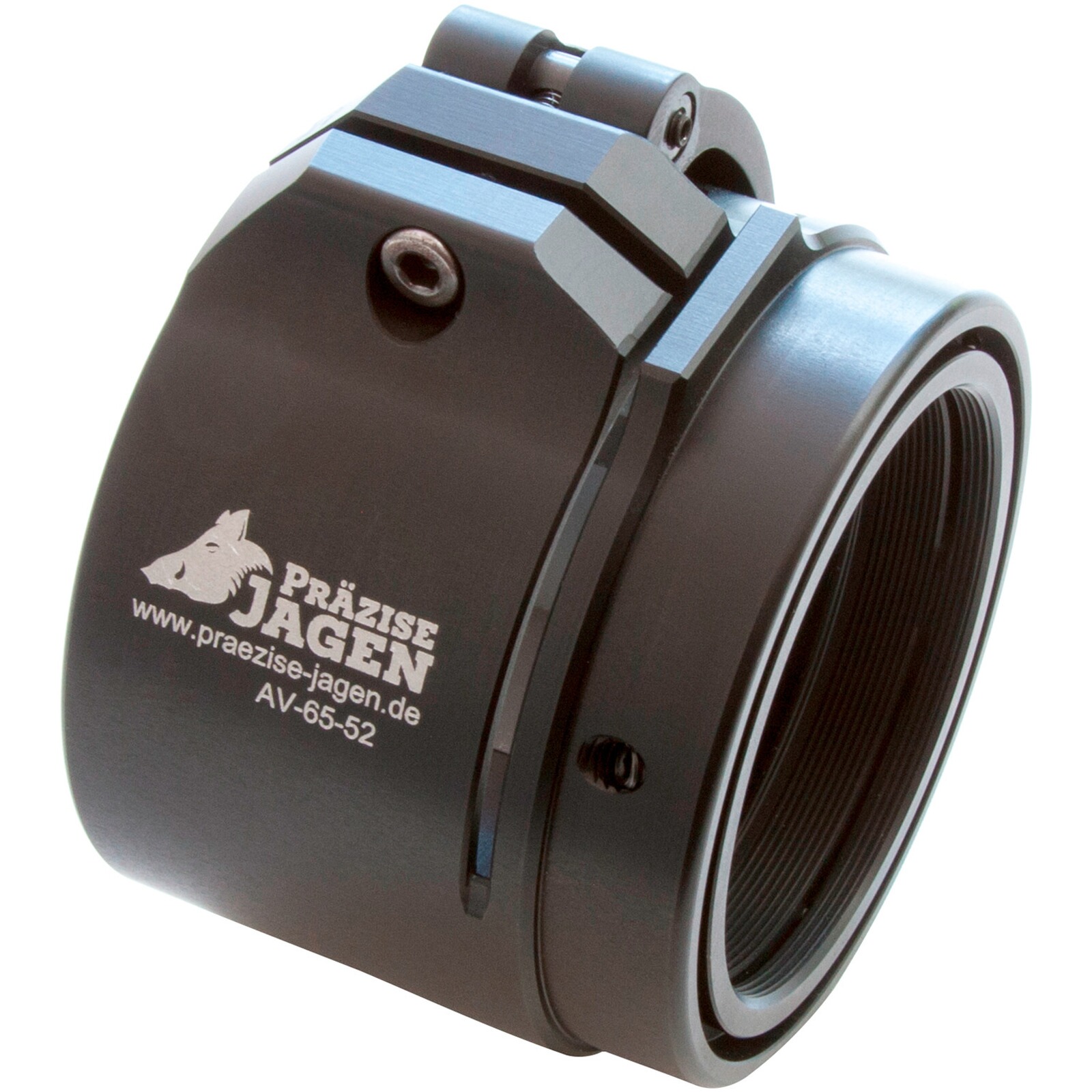 Präzise Jagen ADVANCED Schnellspann-Adapter M52x0,75, 65,0 mm