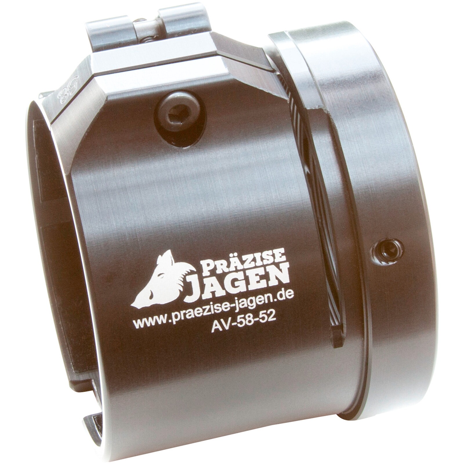 Präzise Jagen ADVANCED Schnellspann-Adapter M52x0,75, 58,0 mm
