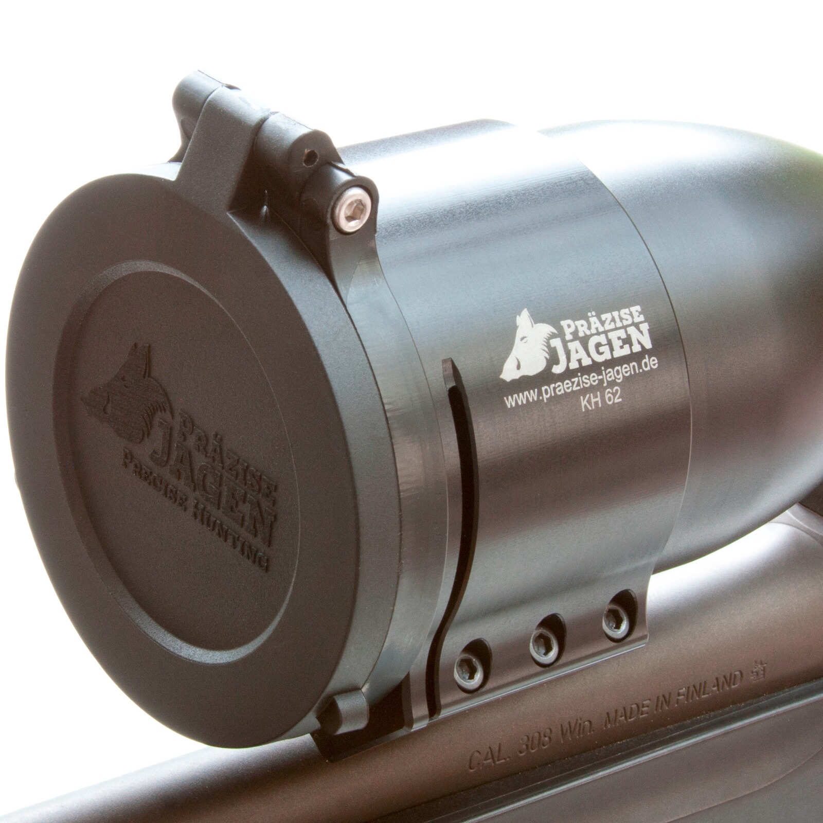 Präzise Jagen Flip-Cover für Multiadapter-System, Groß, ab einschl. 62 mm Ø