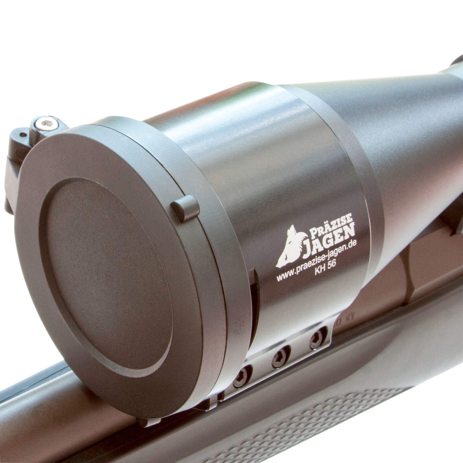 Präzise Jagen Flip-Cover für Multiadapter-System, Klein, bis einschließlich 61 mm Ø