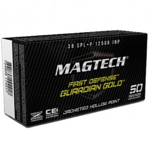 Magtech .38 Special+P Guardian Gold JHP 8,1g/125grs., 50 Stück