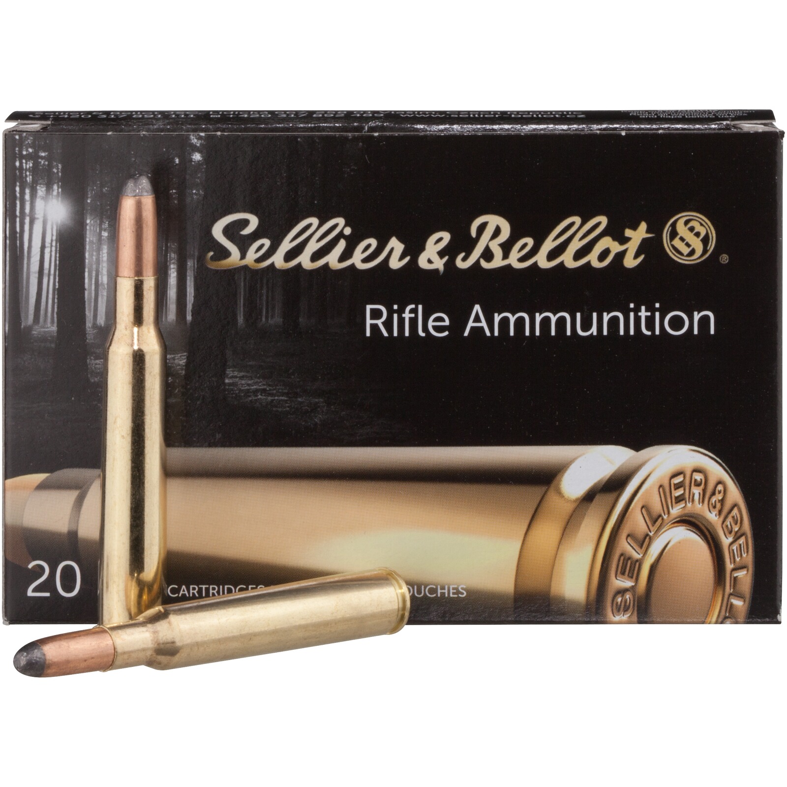 Sellier & Bellot 7x64 Teilmantel 9,0g/139grs., 20 Stück