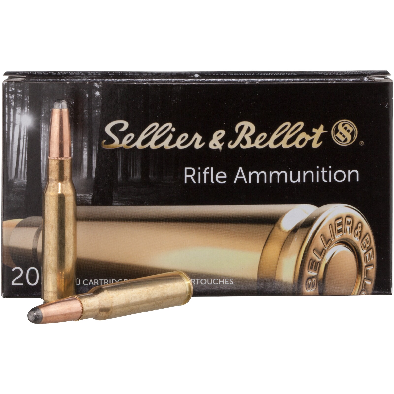 Sellier & Bellot .308 Win. Teilmantel 11,7g/180grs., 20 Stück