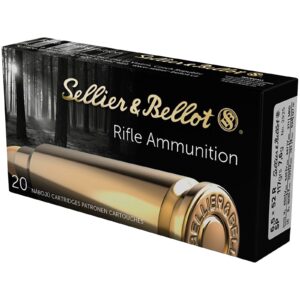 Sellier & Bellot 6,5x52 R Teilmantel 7,6g/117grs., 20 Stück