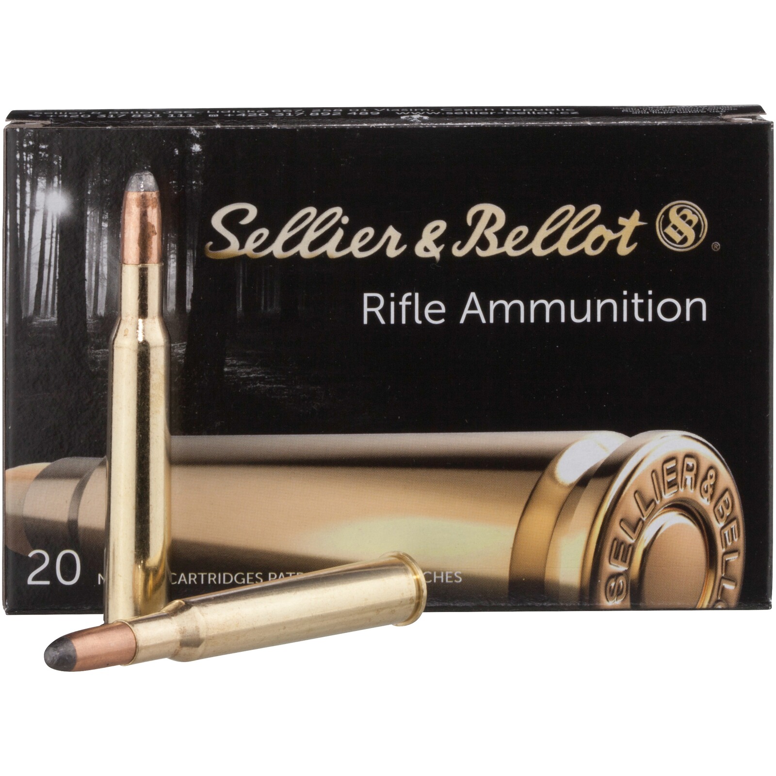 Sellier & Bellot 7x65 R Teilmantel 9,1g/140grs., 20 Stück