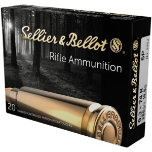 Sellier & Bellot 9,3x74 R Teilmantel 18,5g/285grs., 20 Stück
