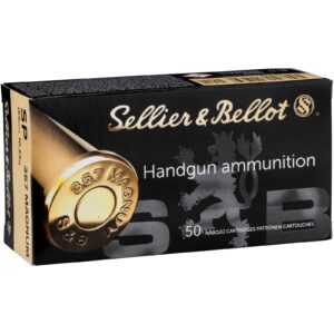 Sellier & Bellot .357 Mag. Teilmantel 10,2/158grs., 50 Stück