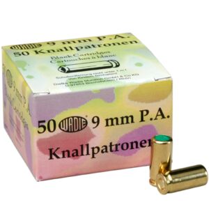 Wadie Knallpatronen 9 mm P.A., Art.-Nr. 69251