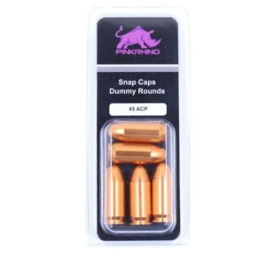 Pink Rhino Snap Caps .45 ACP, 5 Stück
